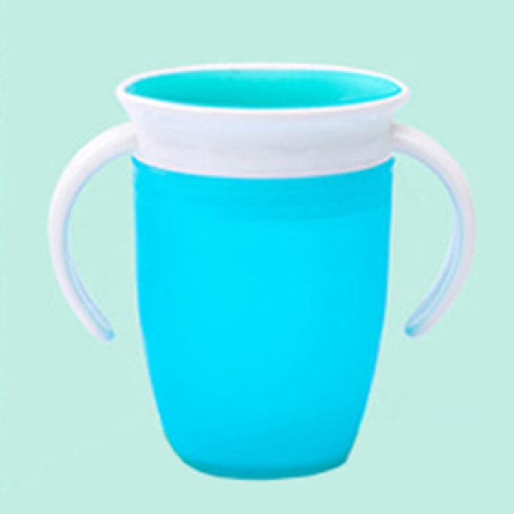 360-Degree Rotating Baby Sippy Cup - 240ML Leak-Proof Design
