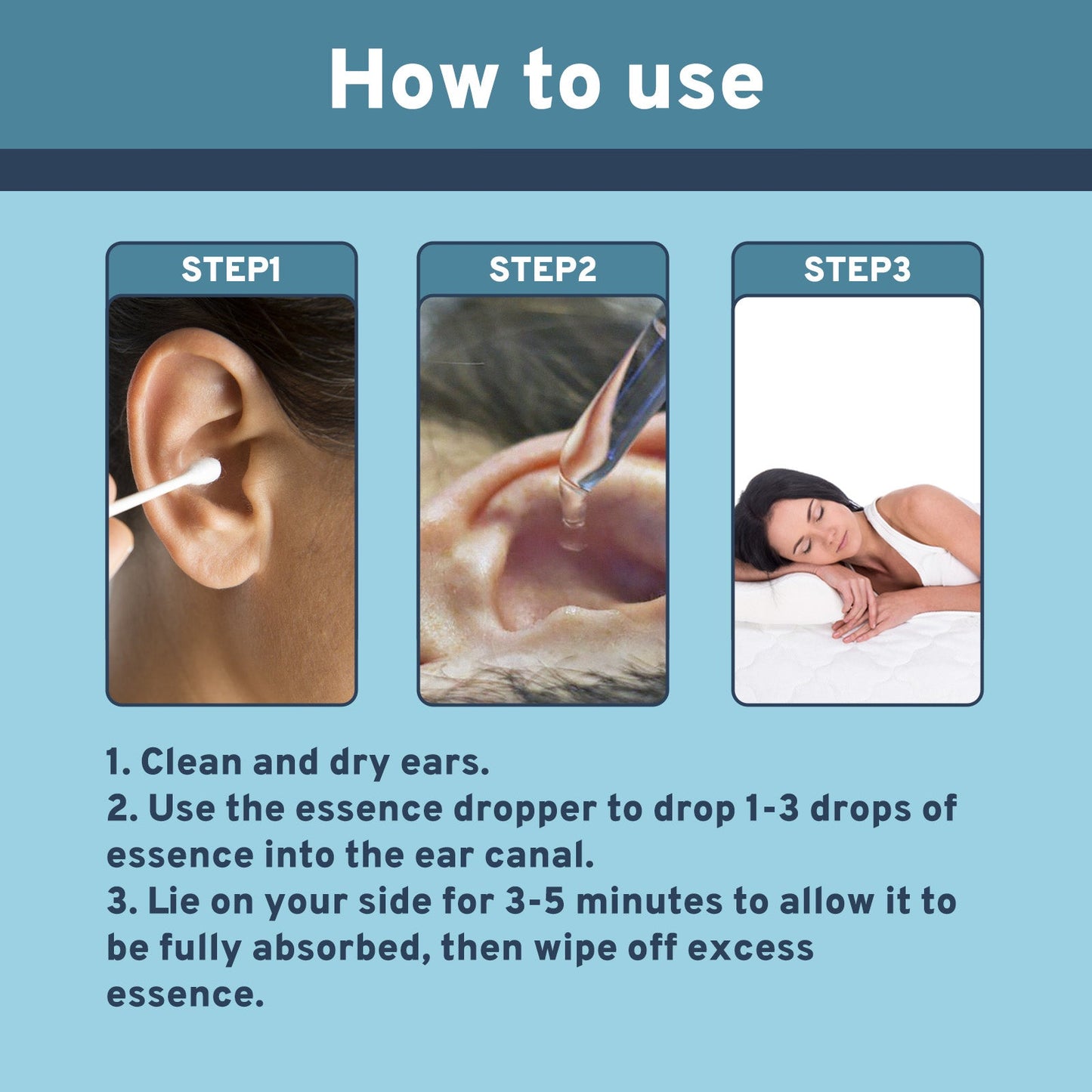 Premium Ear Care Serum for Comfort and Clarity