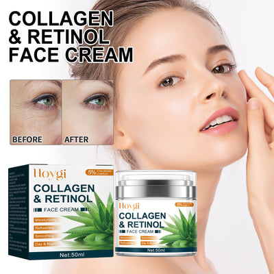 Collagen Retinol Facial Moisturizer Reduces Fine Lines, Hydrates, Anti-Wrinkle, Firming And Firming Skin - Korvel