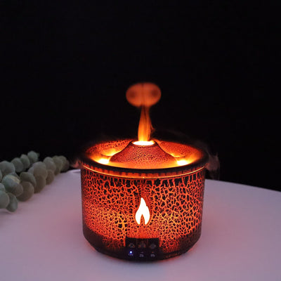 Intelligent Volcano Humidifier with Aromatherapy Function