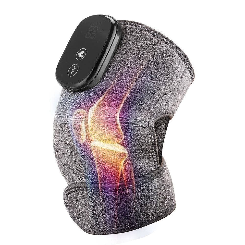 Hailicare Knee Massager Leg Vibration Massager Charging Heating Knee Pads Old Cold Leg Warmer - Korvel