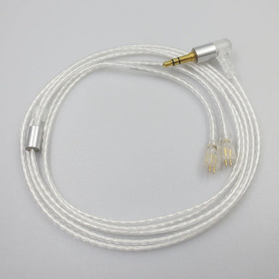 IE80S Fever Single Crystal Copper Silver Plated Upgrade Cable