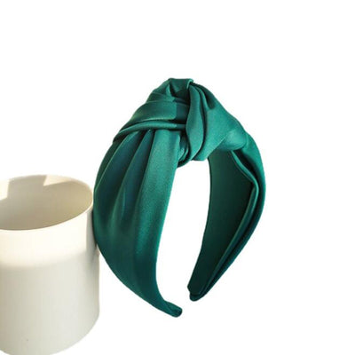Premium Solid Color Wide Headband for Women