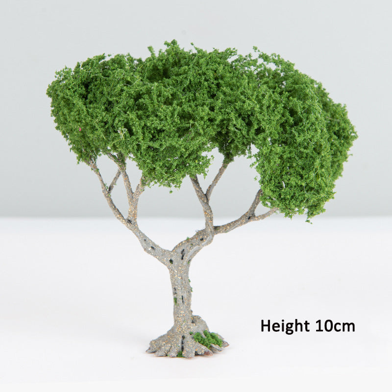 Landscape sand table model tree mini handmade micro landscape scene wire flower tree finished small tree modeling and production - Korvel
