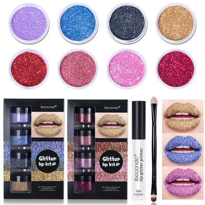 ibcccndc Glitter Lip Gloss Set - Korvel