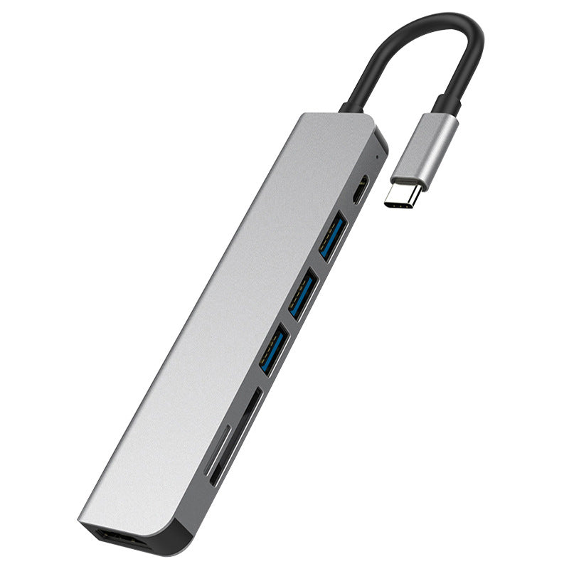 Station d'accueil Type-C 7-en-1 pour l'expansion de l'ordinateur portable