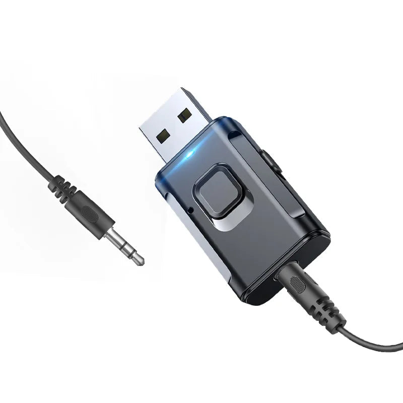 Car mounted Bluetooth receiver, audio dedicated wireless TV amplifier, Bluetooth transmitter, audio computer 2-in-1 - Korvel