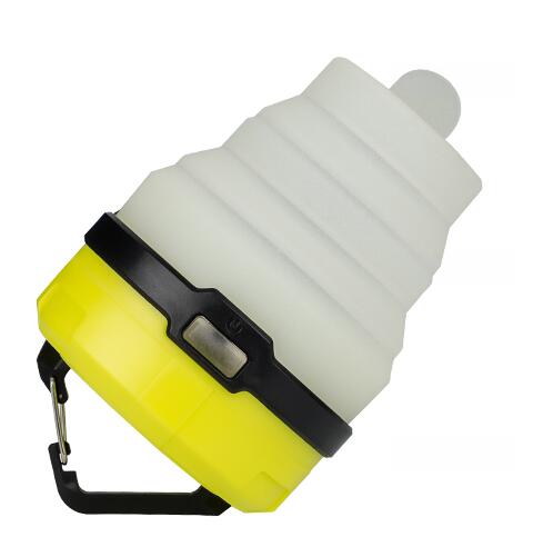 Retractable Camping Light LED Flashlight Portable Lantern 4 Modes Mini Hook Hanging TentEmergencyTorch Outdoor - Korvel