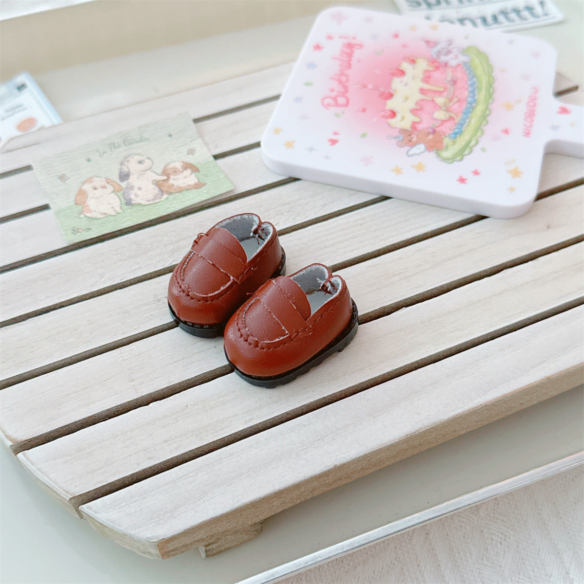10cm Doll Clothes DIY Accessories Training Sitting Party Games Toys Gifts - Korvel