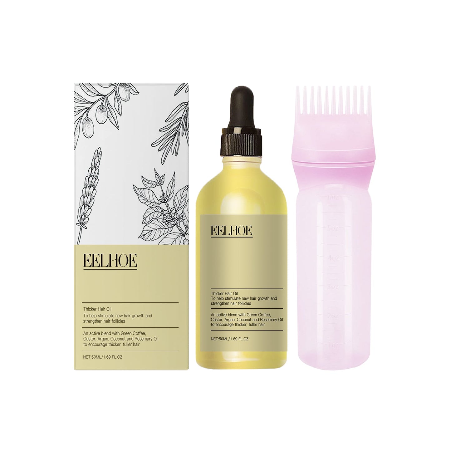 Essential Oil Set for Nourishing and Smoothing Hair