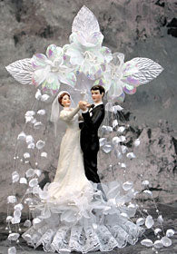 My Foolish Heart Cake Topper - 12" High