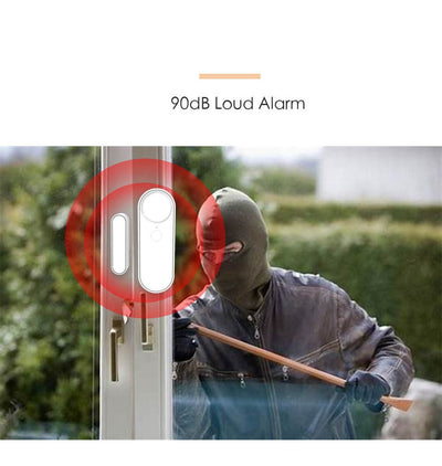 Smart Life Tuya Wifi Window Detector Door Open Close Sensor Security Contact Wifi Smart Door Sensor - Korvel