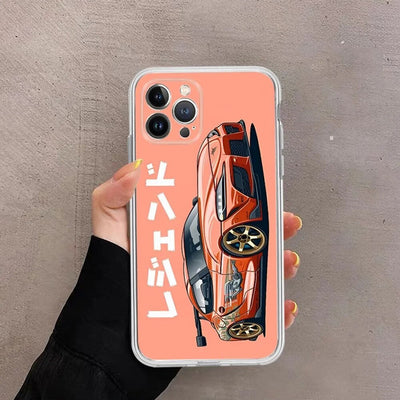 Premium Soft Shell Case for iPhone 15 - Black