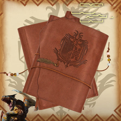 Hunter World Game Hunter Notes Animation Game Peripheral anime Hunting Notebook - Korvel