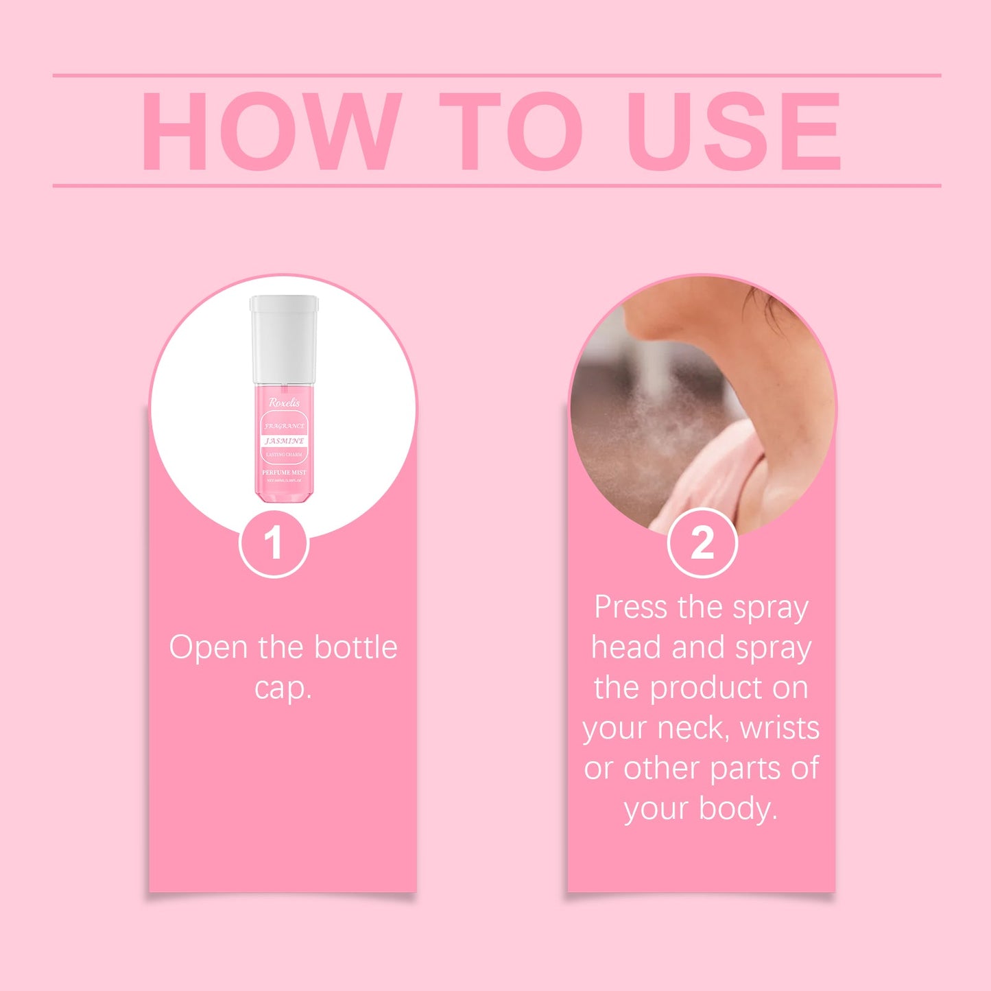 Jasmine Body Mist - Light and Fresh Fragrance