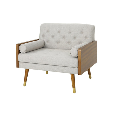 Elegant Beige Club Chair for Stylish Interiors