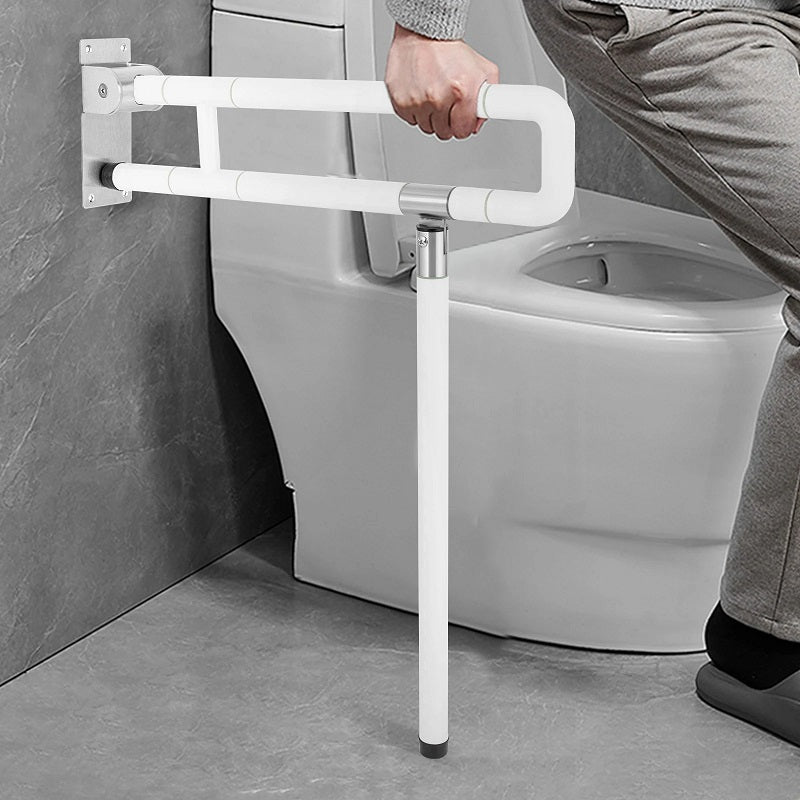 Toilet Grab Bar Foldable Stainless for Seniors Elderly Handicap Bathroom - Korvel
