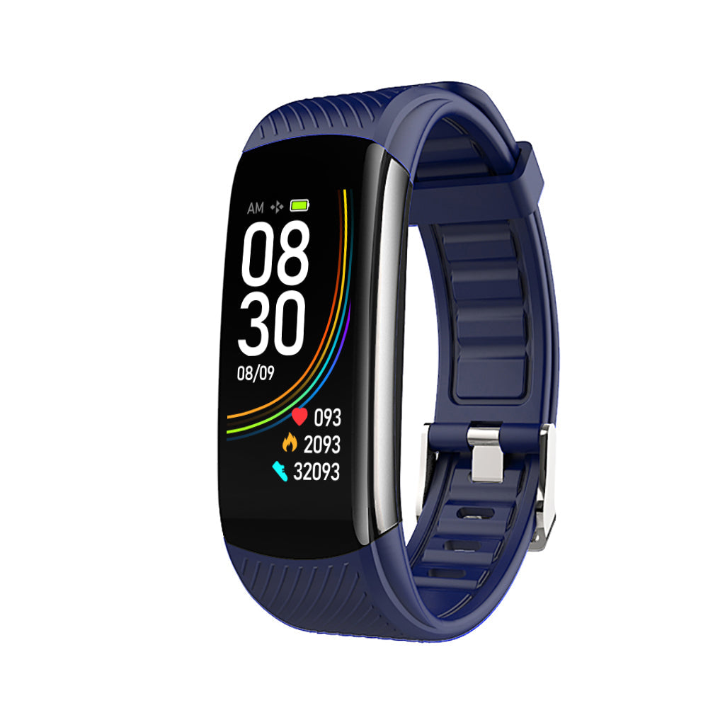 Bracelet de sport intelligent C6S avec surveillance de la fréquence cardiaque et du sommeil