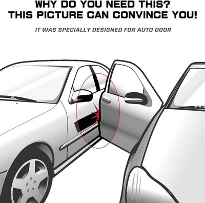 EdgeShield U-Trim Guard for Vehicle Door Protection
