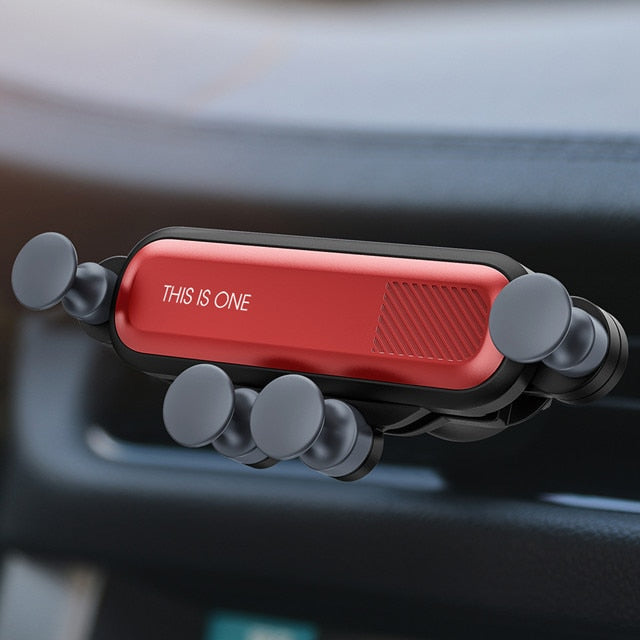 INIU Gravity Car Phone Holder Air Vent Mount Mobile Cell Stand GPS Support For iPhone 12 11 Pro Max Xr Xs X 8 7 6 Xiaomi Samsung - Korvel