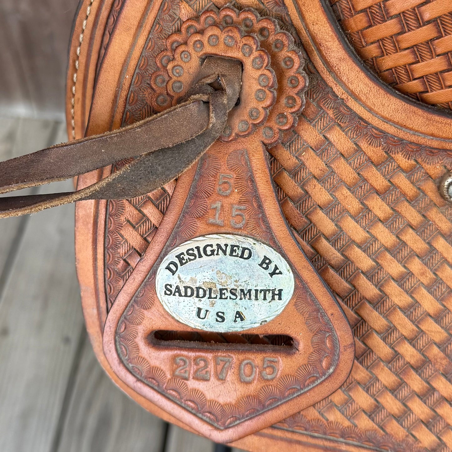 Silla Wade Saddlesmith de 15"