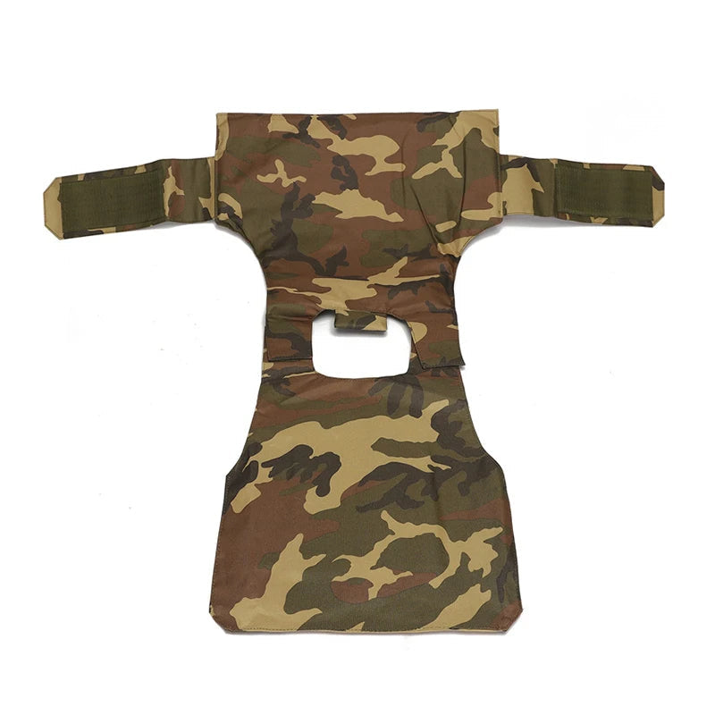 Tactical Army Vest Multi functional Armor Plate Tactical Carrier Vest CP Camo 800D - Korvel