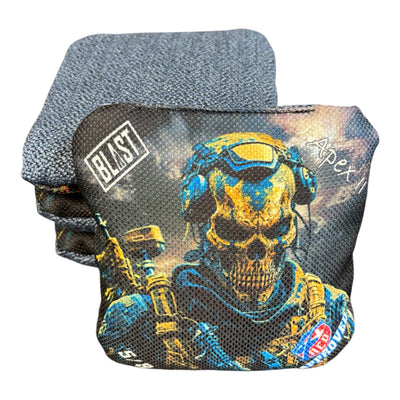 Apex II Death Soldier Cornhole Bags - ACO Certified for 2025 - Korvel