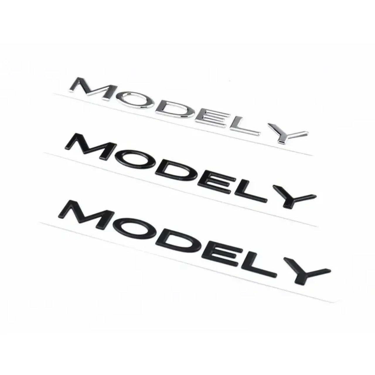 Suitable for Tesla Model Y trunk letter labeling MODEY English letter logo - Korvel