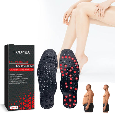 Far Infrared Tourmaline Acupressure Insoles