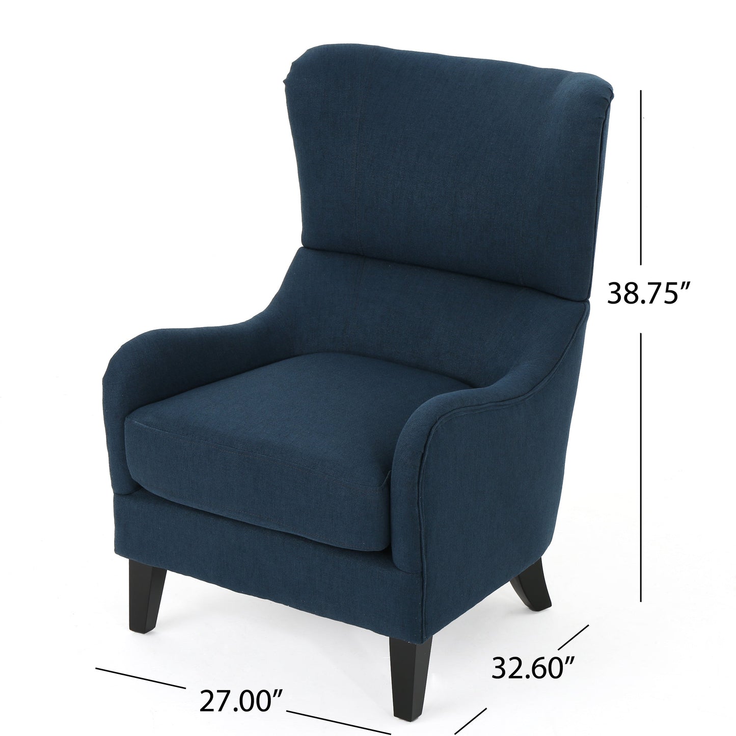 Hi-Back Quentin Sofa Chair, Living-room, Study and Bedroom - Korvel