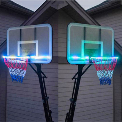 LED Basketball Hoop Light - Solar Induction Rim Lamp