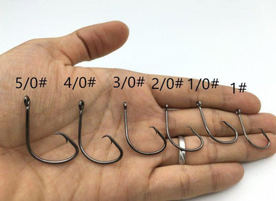 Rompin 120pcs Fishing Hooks Set - Versatile Octopus Circle Hooks