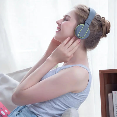 Head mounted wired earphones for e-sports, chicken eating, with microphone for phone and computer calls, universal earphones for gaming - Korvel