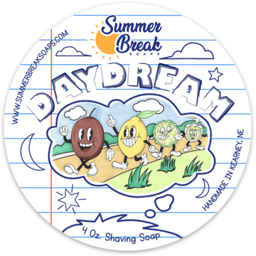 Jabón de Afeitar Daydream de Summer Break Soaps 4oz