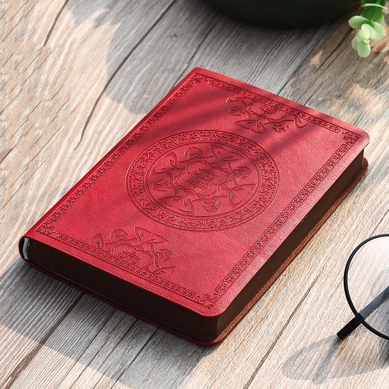 Exquisite A6 Pocket Notebook - Portable Leather Notepad