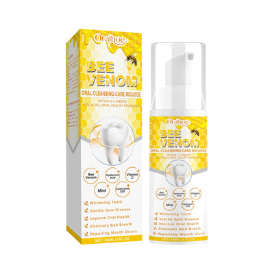 Dental Cleaning Mousse, Cleaning Care Dental Hygiene Oral Care Dental Stain Cleaning Mousse Toothpaste - Korvel