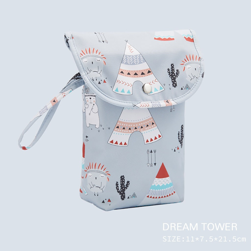 Baby diaper storage bag Baby diaper diaper bag portable bag for going out - Korvel