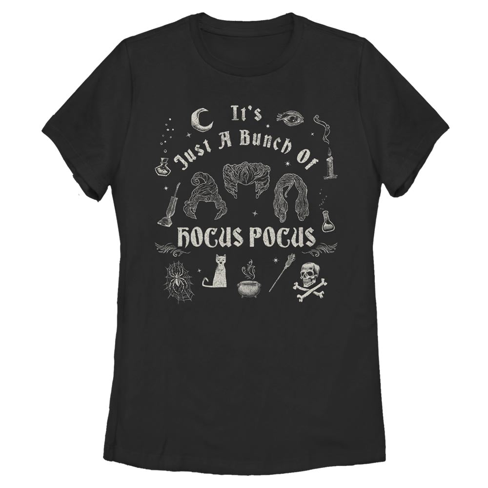 T-shirt Femme Disney Hocus Pocus Icônes Effrayantes