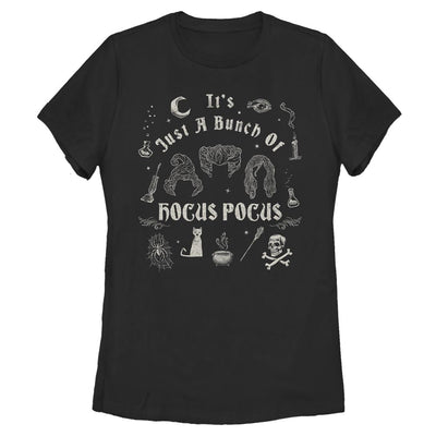 Women's Disney Hocus Pocus Spooky Icons T-Shirt