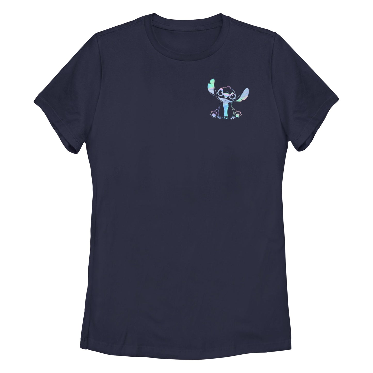 Camiseta Holográfica Stitch de Disney para Mujeres