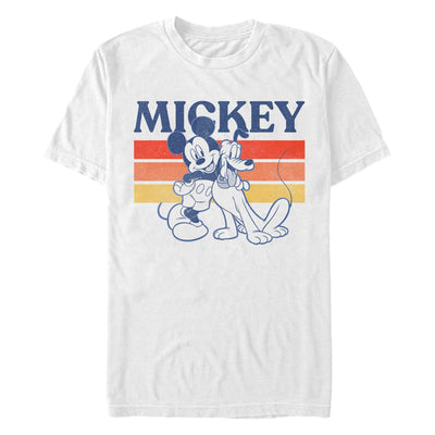 T-shirt rétro Disney pour hommes