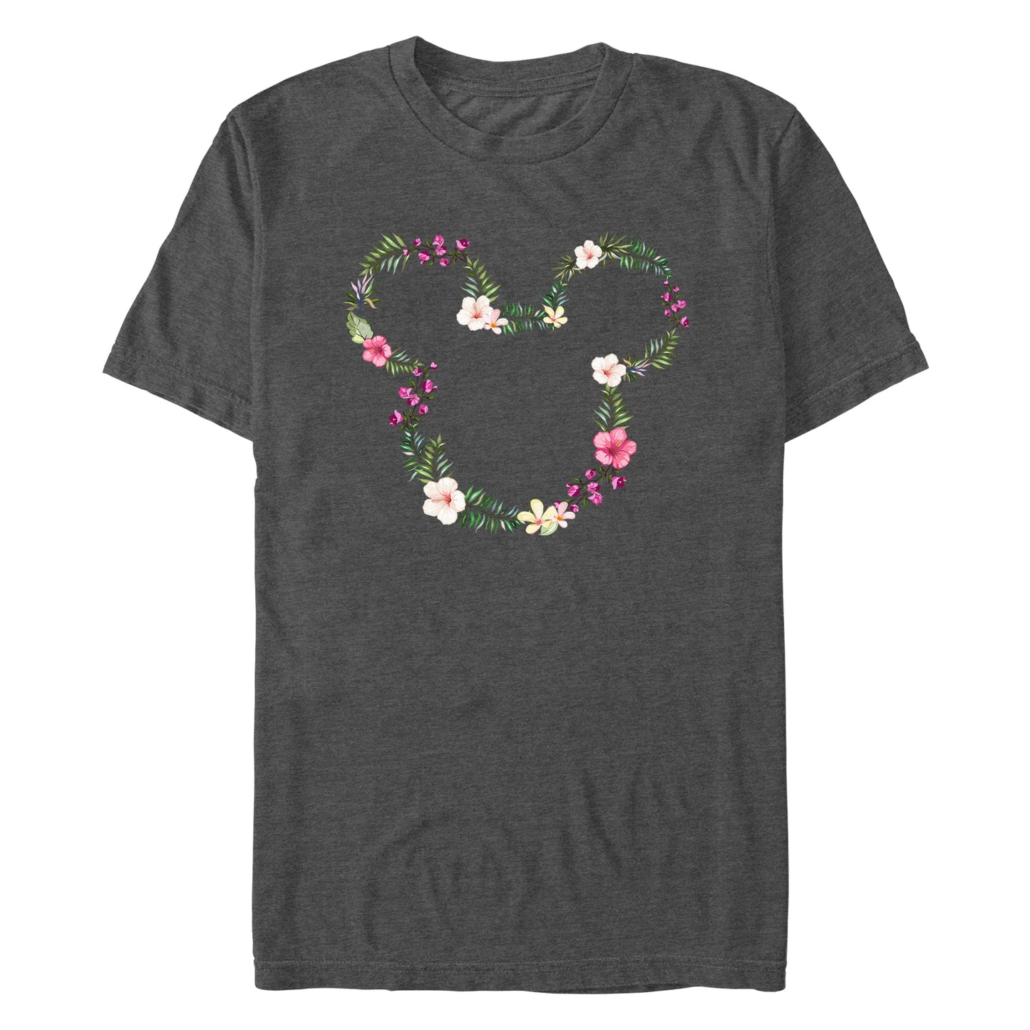 Camiseta de Mickey Floral para Hombre de Disney