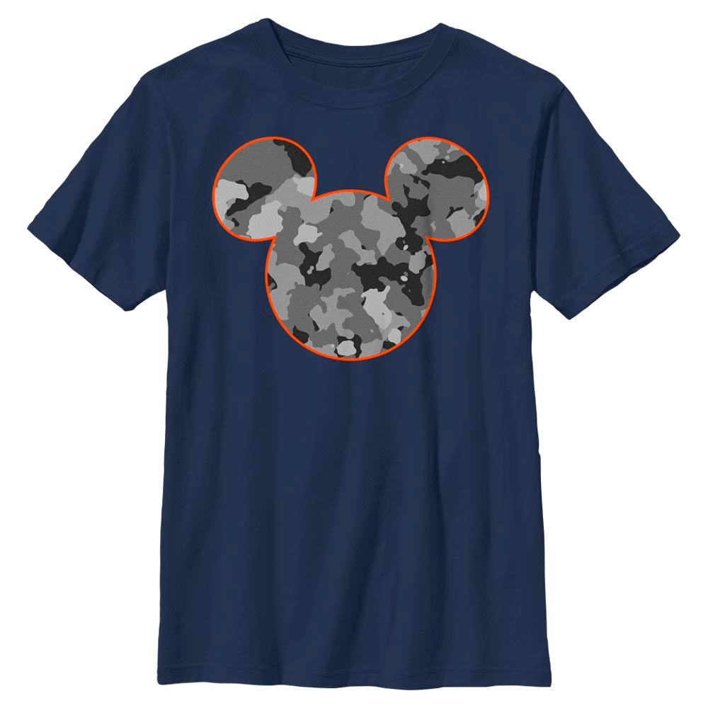 Camiseta de Icono de Ratón Camo de Disney para Niños