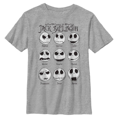 Boy's Disney Jack Skellington Emotions T-Shirt