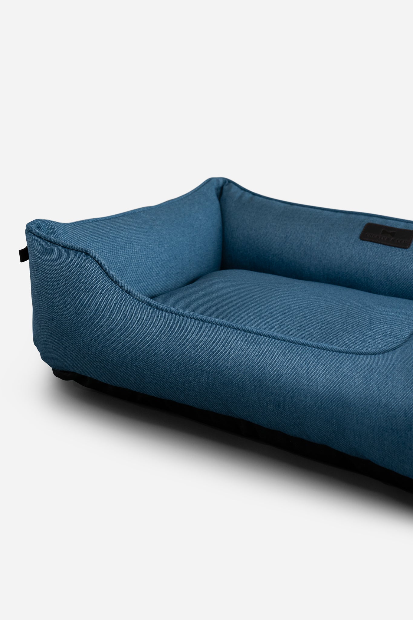 Denim Cotton Sleeper Dog Bed - Stylish Comfort