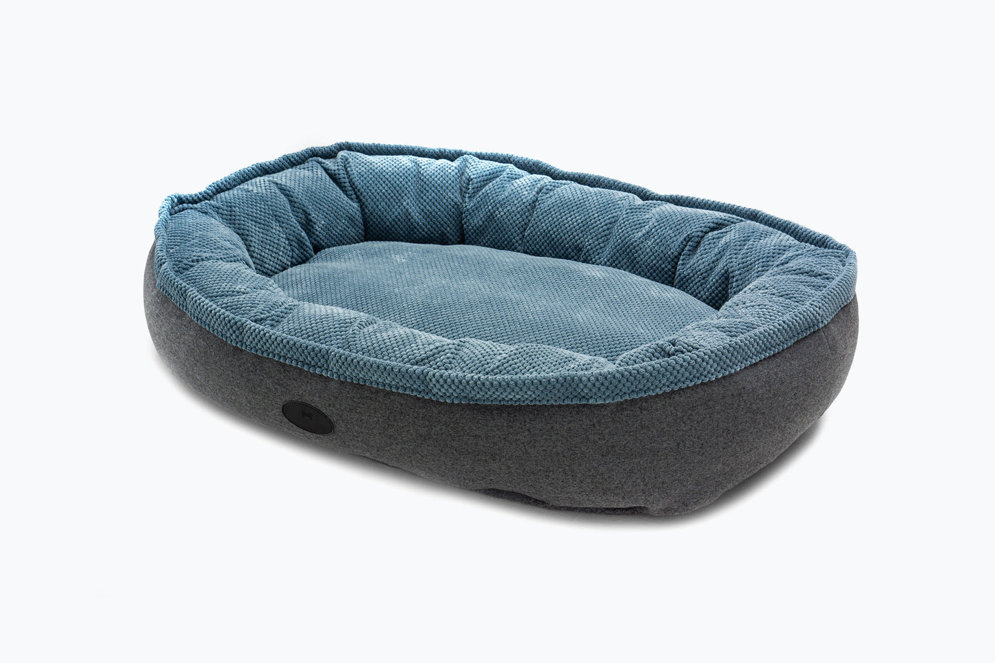 Lit pour chien en forme de beignet câlin et luxueux pour un confort ultime