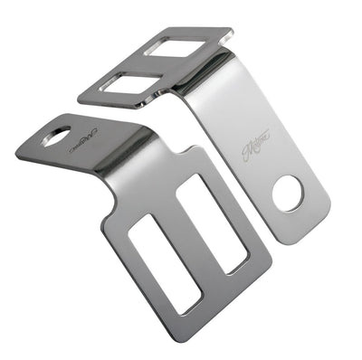 MOTONE Under Seat Turn Signal Brackets - Polish Finish