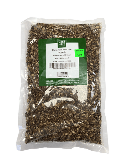 Organic Dandelion Root - Cut & Sifted Herbal Supplement - Korvel