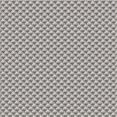Dark Grey Verona Fanned Cotton Fabric - 44"/45" Per Yard