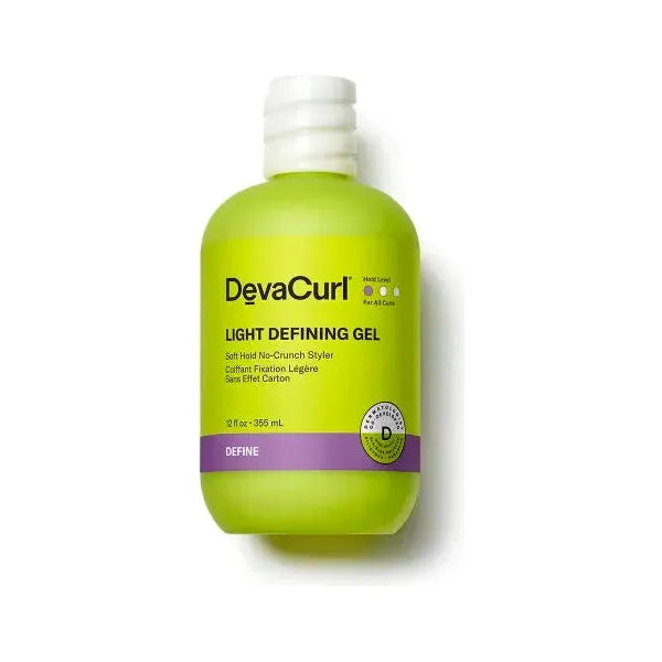 Devacurl Light Defining Gel - Soft Hold Styling Gel 12oz